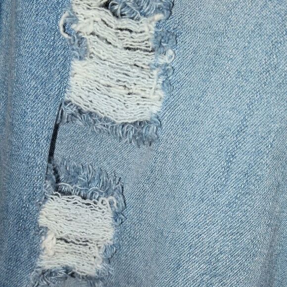 Rue21 Light Blue Distressed Flare Jeans - Picture 16 of 16